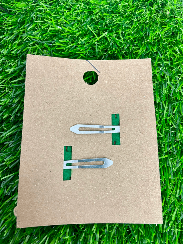 Hair clips.