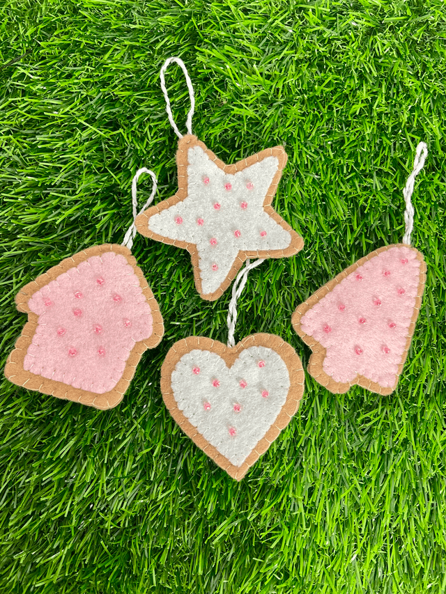 Christmas cookie decorations.