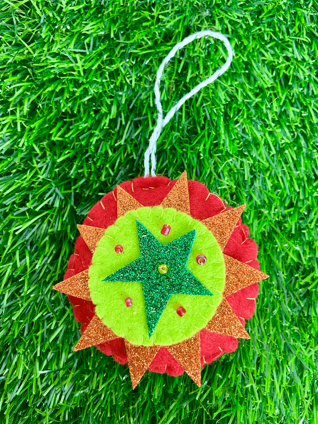  Christmas baubles.